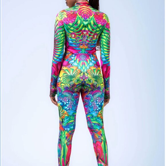 BADINKA Kaleidoscopic Bloom Costume - Like New - Picture 3 of 4